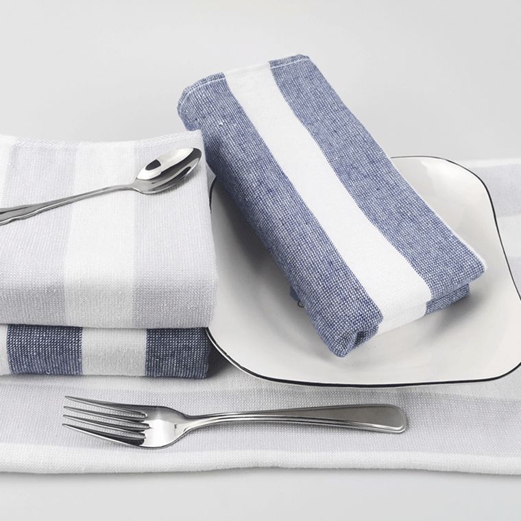 100% cotton amazon hot sale stripe kitchen towel