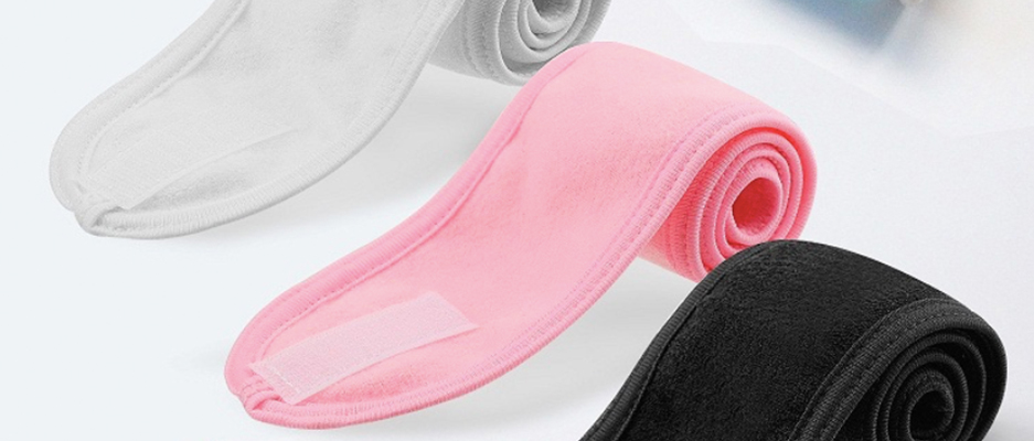 High-quality High-density Wash Face SPA Sports Soft Head Band