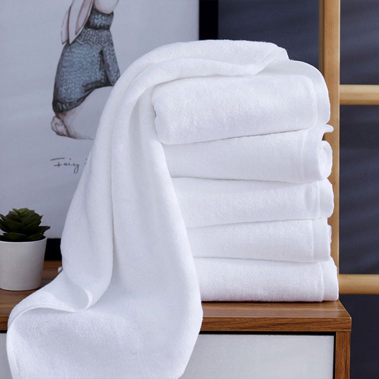 100% cotton white towel